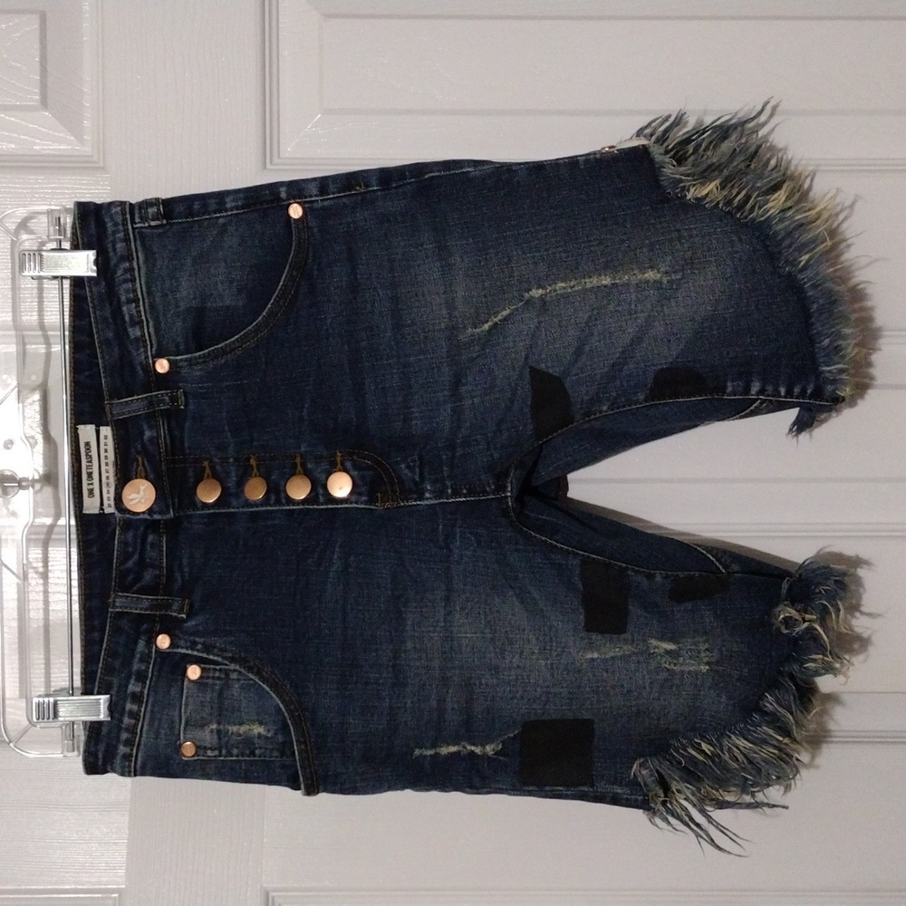 One Teaspoon Apollos Jean Shorts Size 25